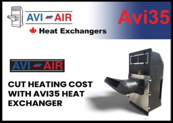 Avi35 Hybrid Heat Recovery Unit by Avi-Air