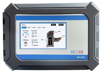 Avi35 Hybrid Heat Recovery Unit by Avi-Air