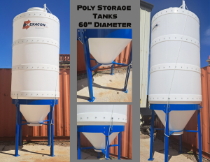 Poly Storage Tanks 60" Diameter