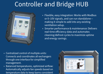 Avi35 Hybrid Heat Recovery Unit by Avi-Air